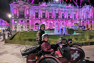 Balade nocturne en Side-Car à Tours (37)