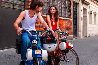 Visite privée de Paris en Solex