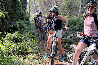 Visite guidée à vélo dans Les Sommets du Garlaban (13) - Tarif  Vtt - Semi-Rigide - Journée Entière