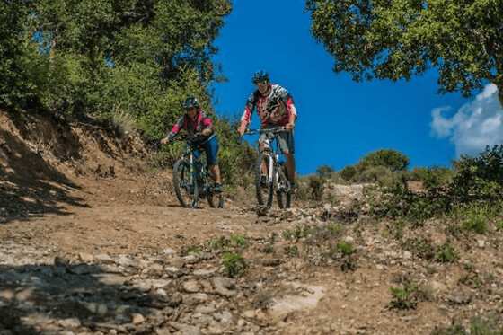 Randonnée guidée en VTT électrique à Saint-Tropez (83)