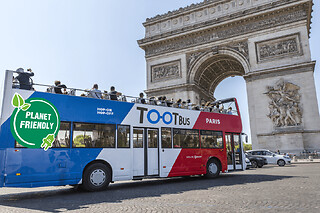 Tootbus Hop-On Hop-Off Tours à Paris (75) - Adulte - 1 jour - Bus seul