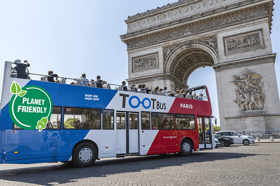 Tootbus Hop-On Hop-Off Tours à Paris (75) - Adulte - 1 jour - Bus seul