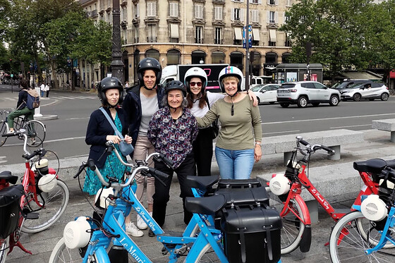 Visite guidée de Paris Rive Droite 3h en Solex