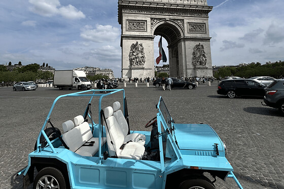 Visite guidée des incontournables en mini Moke à Paris - La Vieille Ville