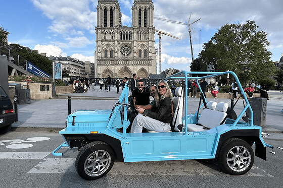 Visite guidée des incontournables en mini Moke à Paris - La Vieille Ville
