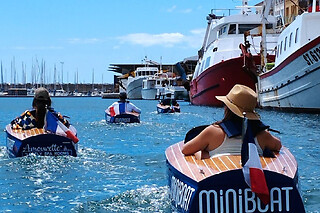 Visite guidée en MiniBoat sur le Canal Royal à Sète (34)