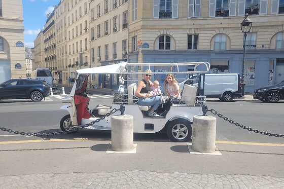 Visite de la Rive Gauche à Paris en Tuktuk