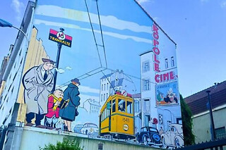 Visite guidée des peintures murales de la BD à Bruxelles