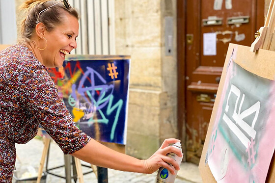 Découverte et initiation au Street-art à Bordeaux (33)