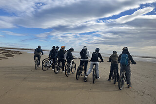 Balade en VTT électrique entre terre et mer à Leucate (66)