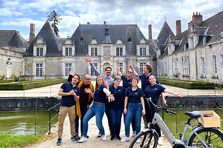 Journée à vélo au château de Chambord depuis Villesavin