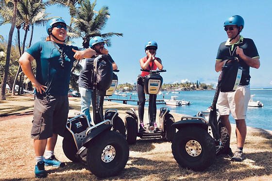 Visite guidée express en Segway à Saint-Pierre (97)