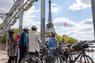 Visite guidée à vélo "Paris en Seine"