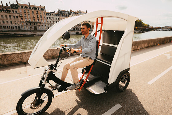 Visite insolite du centre ville en triporteur à Lyon (69) - Visite de 2 heures
