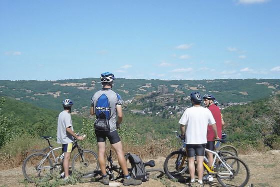 Location de VTT au coeur du site de Viaur dans l'Averyon