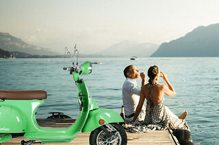 Vespa tour autour du Lac du Bourget (73)  - Week-end haute saison
