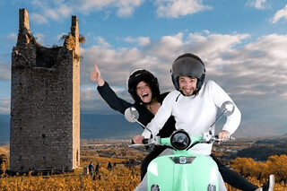 Vespa tour dans les vignobles depuis Chambery (73)  - Week-end haute saison