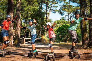 Initiation au Skate électrique cross à Labenne (40)