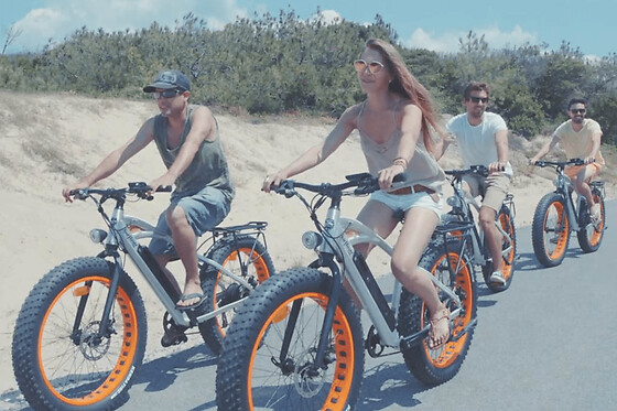 Jeu de piste à vélo électrique à Labenne (40)