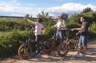 Safari commenté à VTT électrique depuis Aigues-Mortes (30)