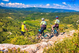 Randonnée à VTT électrique dans Les Corbières à Fabrezan (11)
