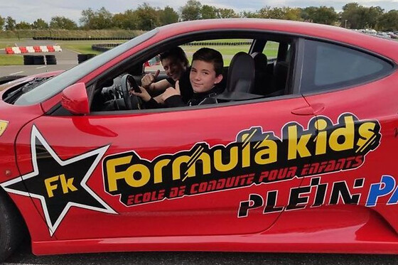 Stage de pilotage enfant Ferrari F430 - 2 Tours