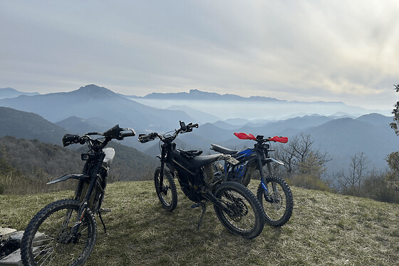 Balade en moto électrique dans la vallée de la Drôme (26) - Avec moto - 1h