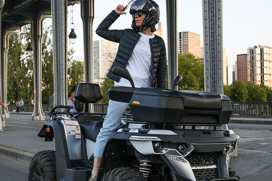 Balade en Quad électrique dans Paris - Tarif Solo - du lundi au jeudi