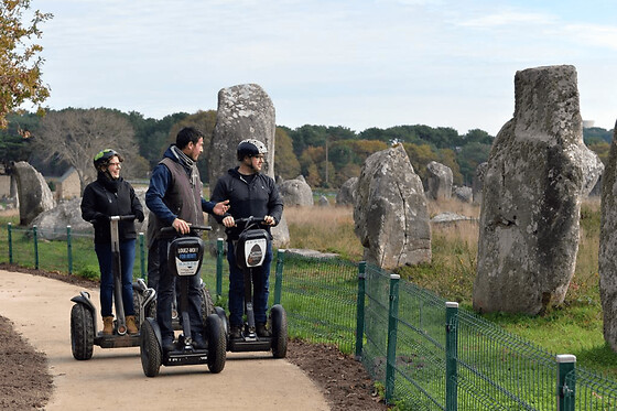 Balade en Segway du site mégalithique de Carnac (56)