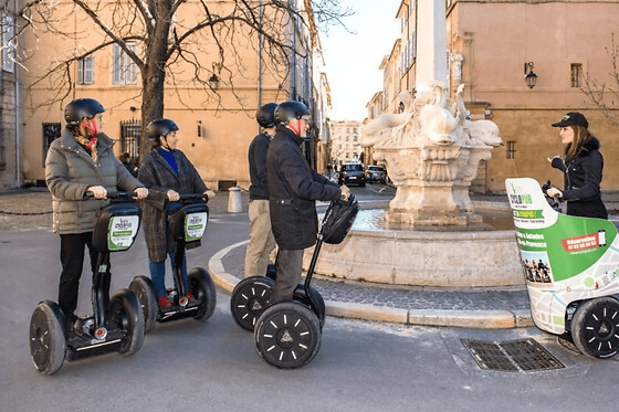 Visite d'Aix-en-Provence à Segway (13)