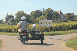 Balade en side-car 2h "l'âme du territoire bourguignon"