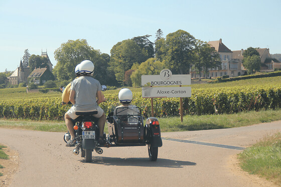 Balade en side-car 2h 