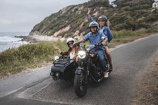 Balade en Side-Car à  Saint-Jean-de-Luz (64)