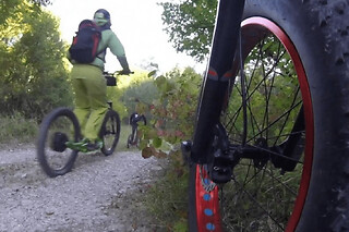 Balade à trottinette tout terrain en bords de Seine (77)