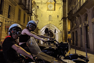 Balade en Side-Car de Nuit à Bordeaux (33)