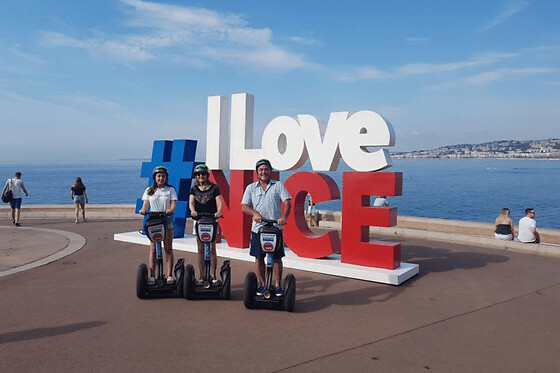 Balade guidée à Segway à Nice (06) - Nice Grand Tour