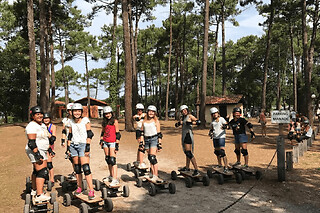 Balade en Skate électrique cross à Labenne (40)