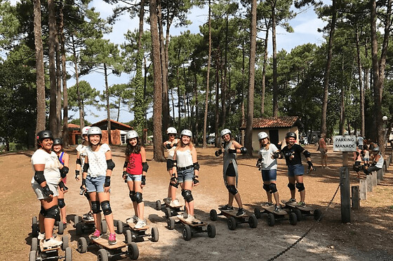 Balade en Skate électrique cross à Labenne (40)