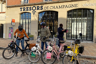 Balade à Solex en Champagne près de Reims
