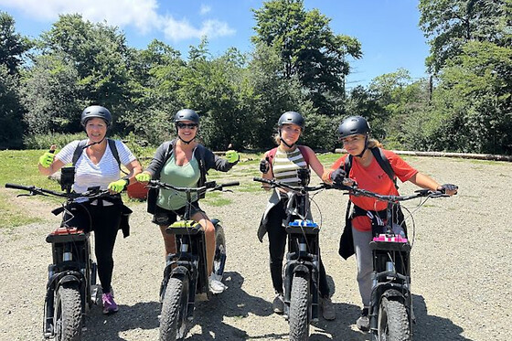 Balade en trottinette électrique au Soulié (34)