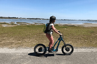 Balade en trottinette tout-terrain à Erdeven et Carnac (56)