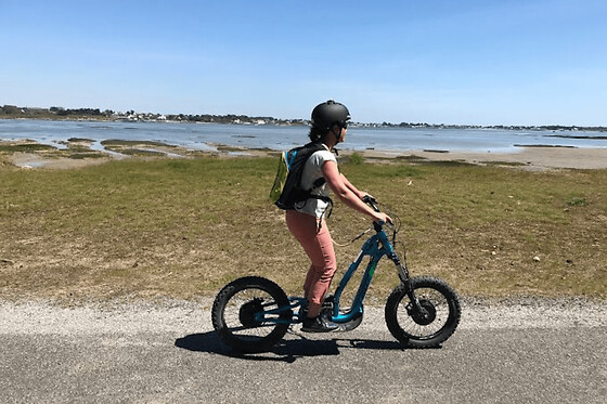 Balade en trottinette tout-terrain à Erdeven et Carnac (56)
