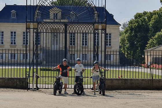 Balade en trottinette avec dégustation de vins à Léognan (33)
