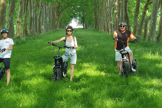 Balade en trottinette avec dégustation de vins à Léognan (33)