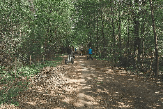 Balade Segway entre le bois et les vignes à Léognan (33)