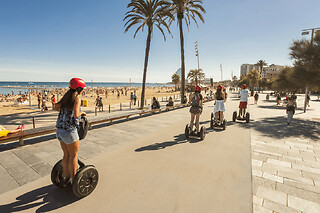 Tour JO 92 en Segway à Barcelone