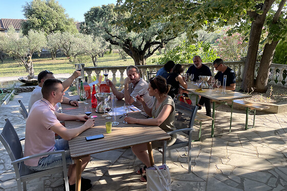 Visite & dégustation au Château des Coccinelles (30)