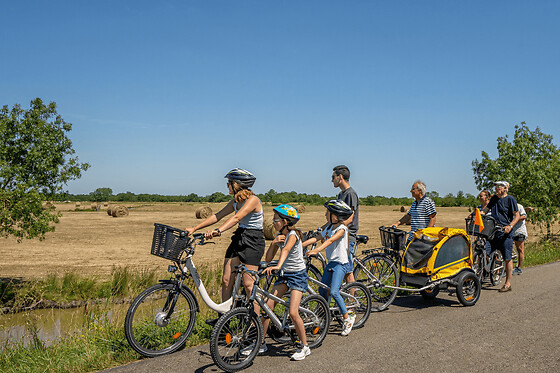 Balade en vélo à Sallertaine (85)