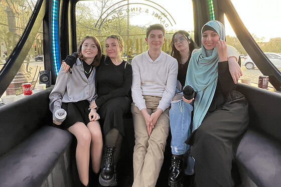 Visite de Paris à bord du Minibus Party