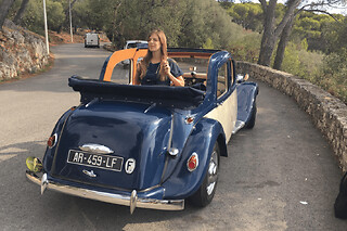 Balade en voiture vintage à Nice (06)